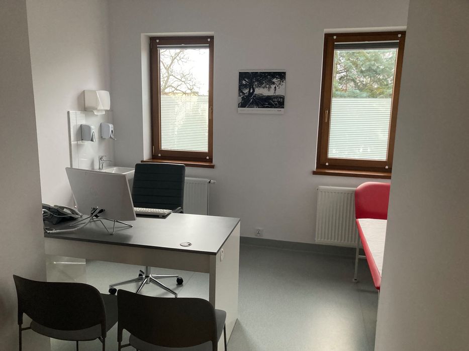 Gabinety medyczne i sala do ćwiczeń