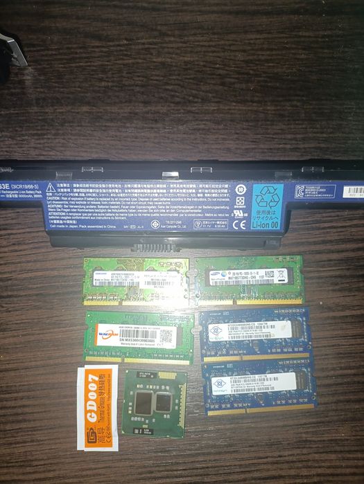 Оперативна пам'ять ,процессор і3 330м