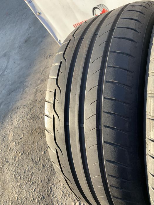 Шини 245/50 R18 пара Dunlop   2022p літо 5.5мм