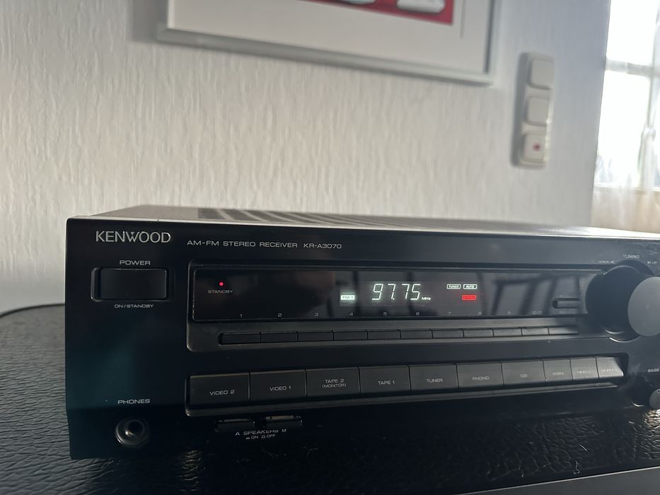 Kenwood KR-A370 вінтажний ресивер стерео. Made in Korea