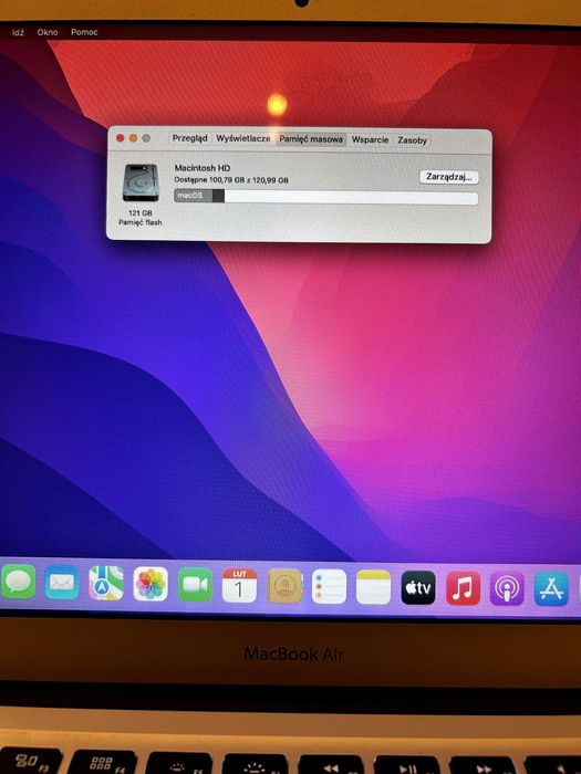 MacBook Air 13” 2017 | 8gb RAM | 128 gb SSD | gotowy do pracy