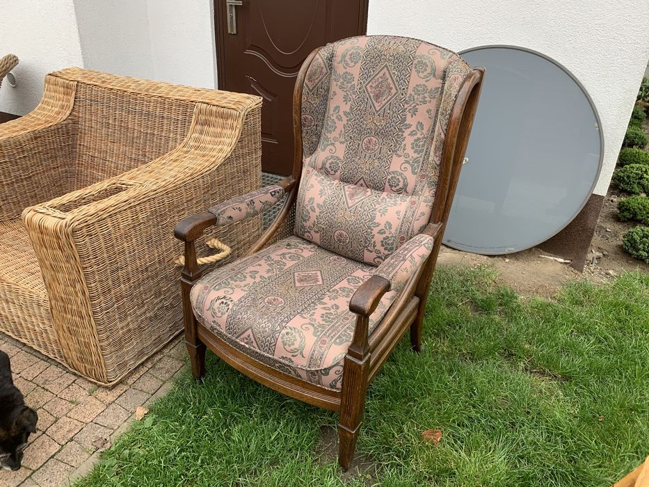 Stylowe fotele ratanowe