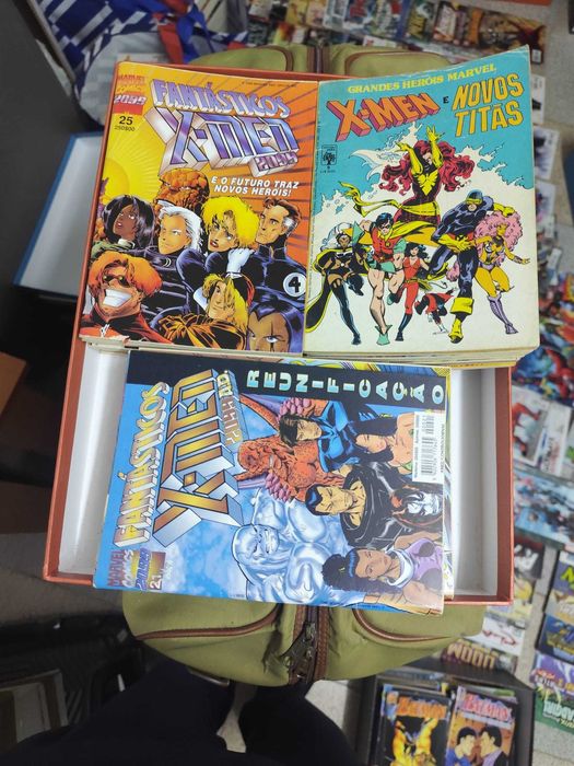 Várias banda desenhada Marvel X-Men, X Factor, X Force, etc