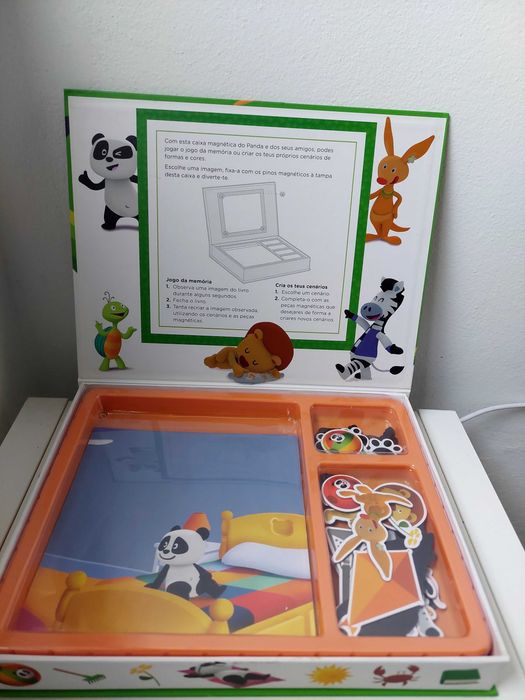 Jogo do panda magnético