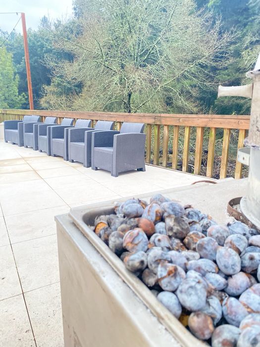 Carrinho de castanhas