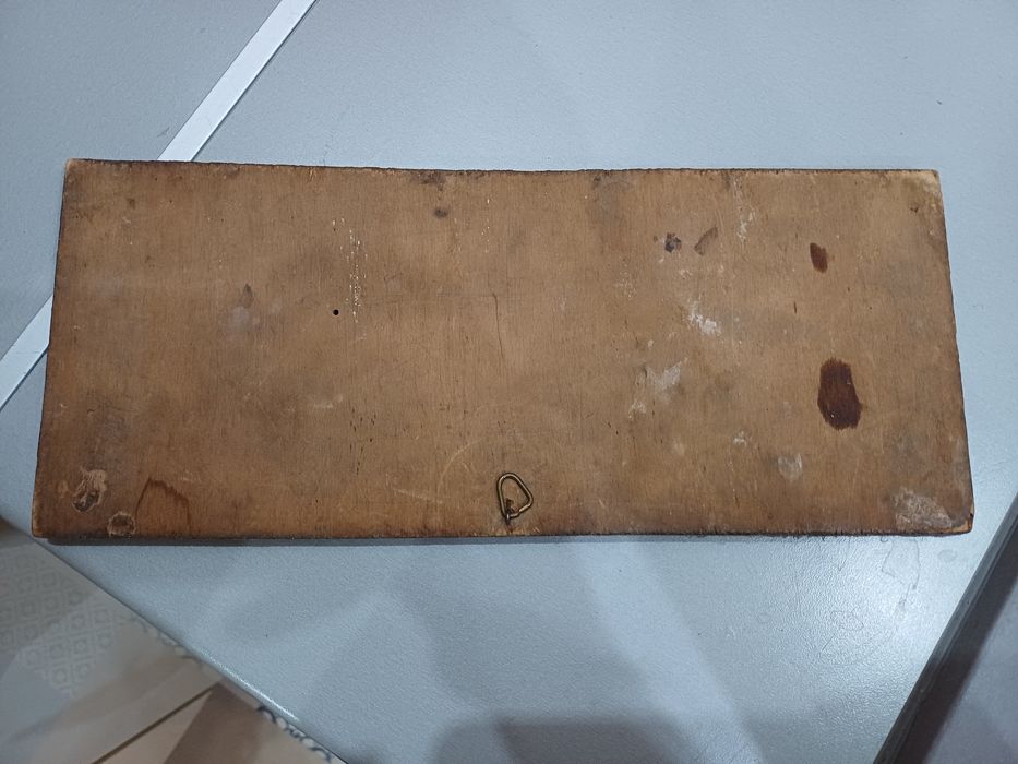 Zabytkowy obraz olejny na drewnie