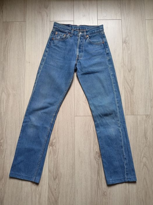 Jeansy straight - klasyczne / Levi's / roz. XS