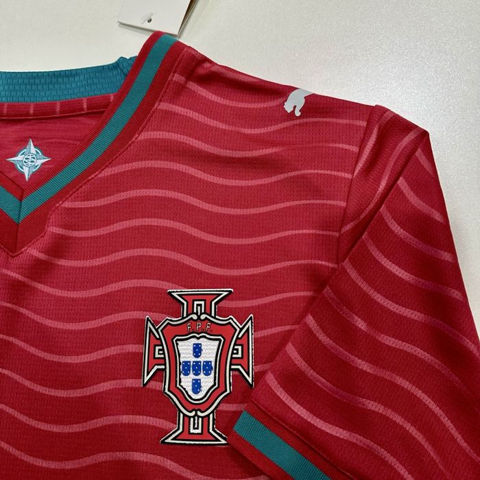 Camisa de portugual vermelha copa do mundo
