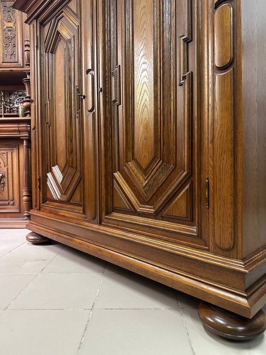 Шафа сервант дерево шкаф 3733