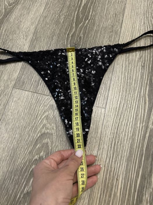Новые плавки стринги низ от купальника в паетках primark l-xl