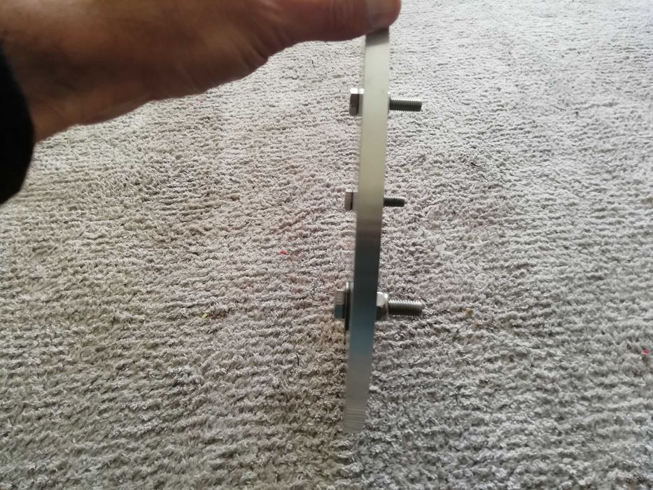 Tubo/Peça de alumínio redonda - Nova