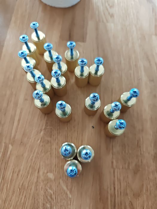 Gałka mosiężna 20 sztuk do szafki