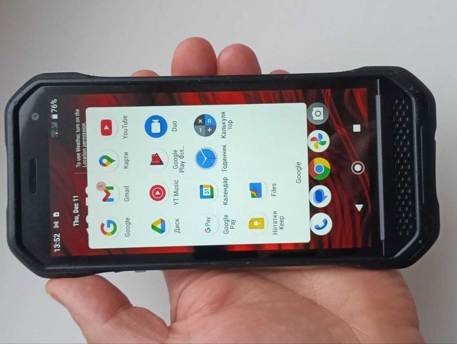 Kyocera DuraForce Ultra 5G E7110 5.45" 6/128 NFC IP69K 4500 мАг Укр.