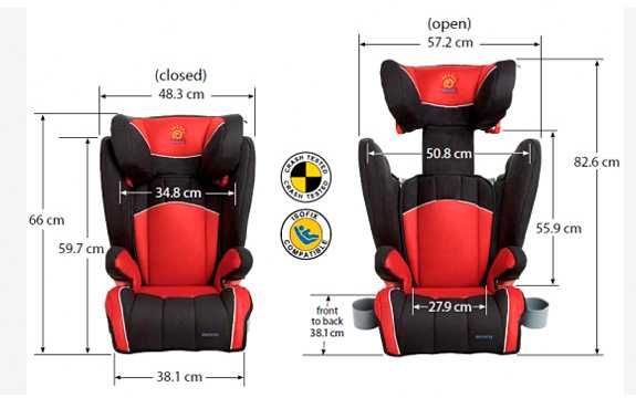 Fotelik samochodowy DIONO Monterey 2 15-36kg ISOFIX