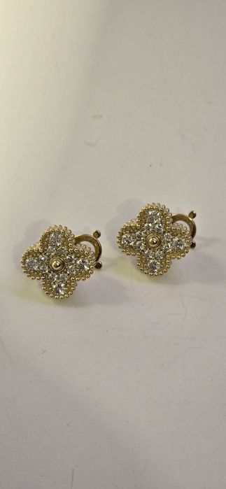 Сережки Van Cleef & Arpels з натуральними діамантами