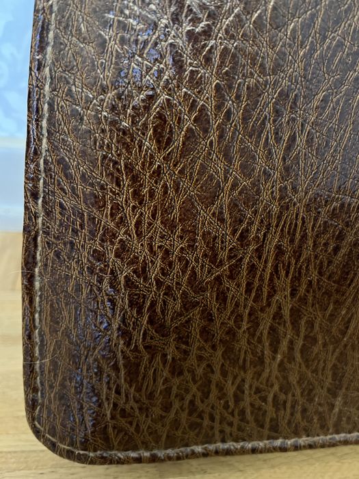 Вінтажний новий шкіряний чоловічій портфель