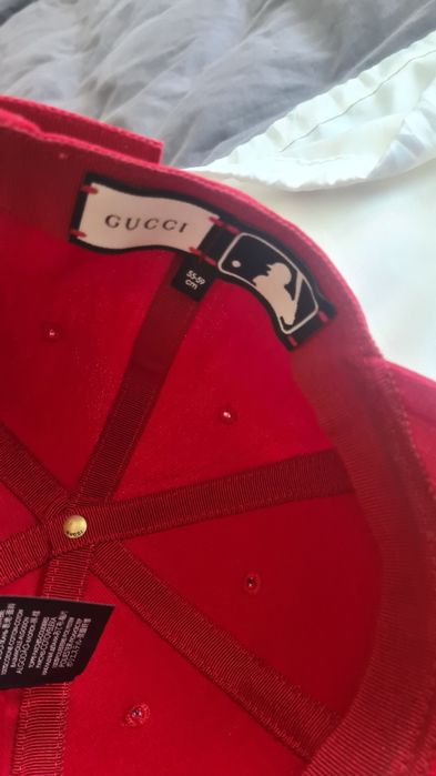 Czapka Gucci NY / MLB komplet