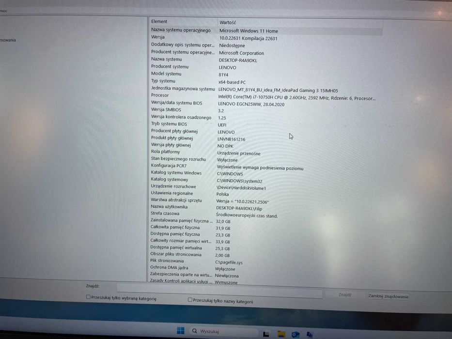 Lenovo IdeaPad Gaming 3 15IMH05 | i7 | 32 GB RAM | 512 GB SSD | BDB!