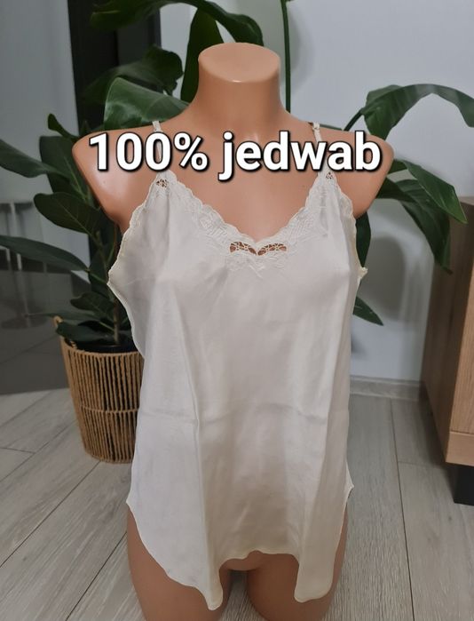 100% jedwab koszulka rozmiar M