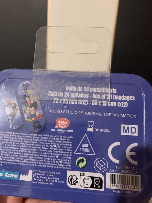 Dragon Ball Z Lata de pensos Coleção