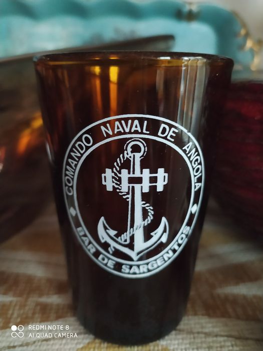 Copo pirogravado Bar de Sargentos