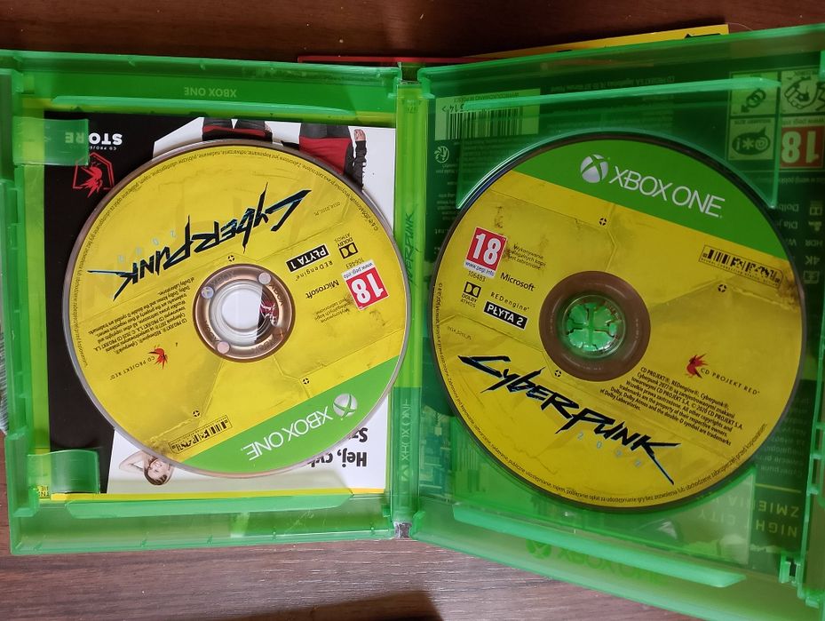 Cyberpunk 2077 PL Xbox one/series x stan  idealny