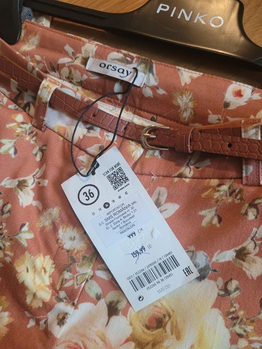 Spodnie Orsay r. 36/s nowe z metką