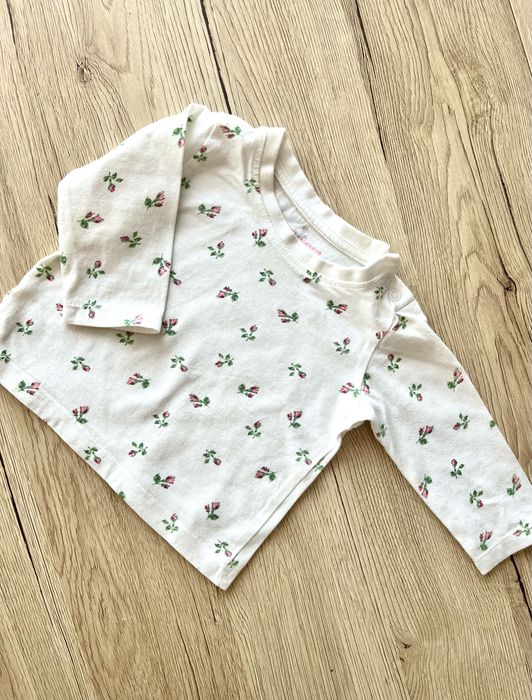 Paka zestaw komplet ubranka niemowlęce dziewczynka proste nowe 62