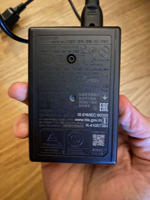 Carregador Sony Bc-VW1 original