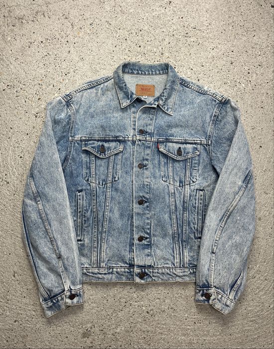 Vintage levis kurtka jeansowa M