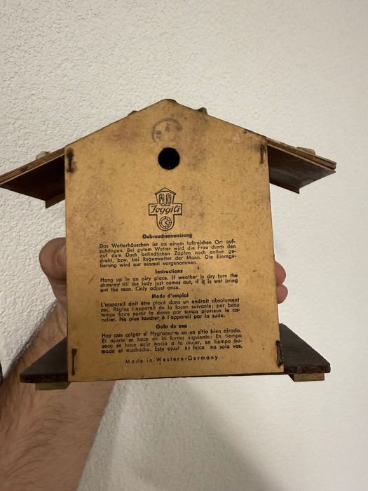 Termómetro de rua Alemanha ocidental