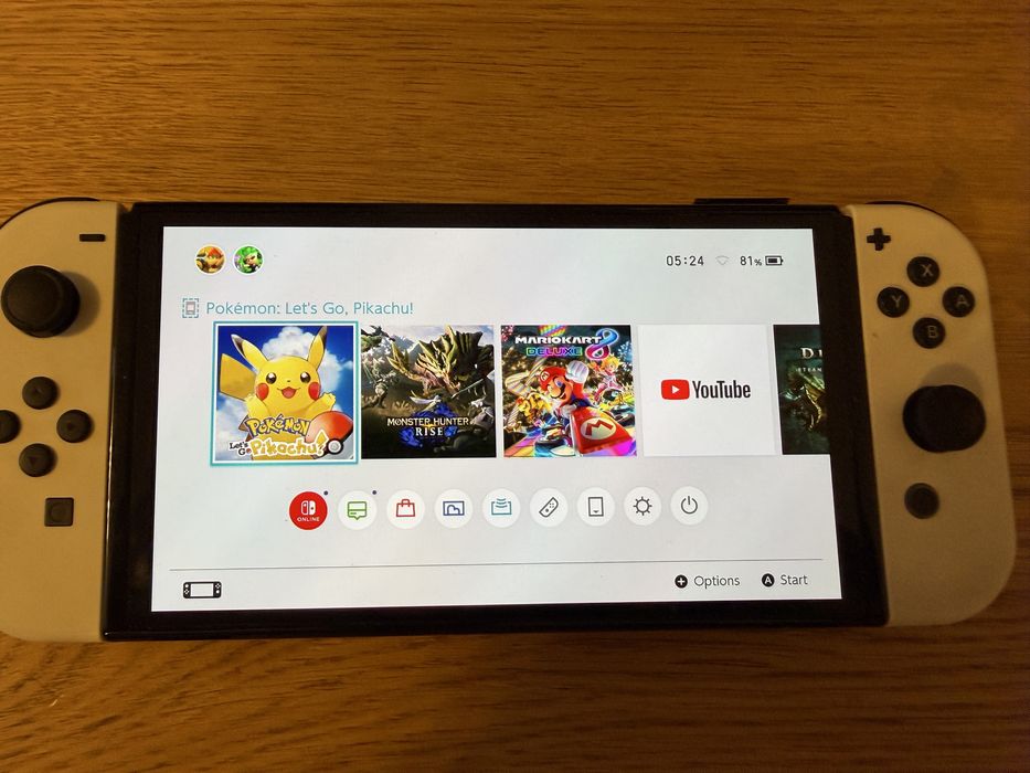 Nintendo switch OLED plus gry
