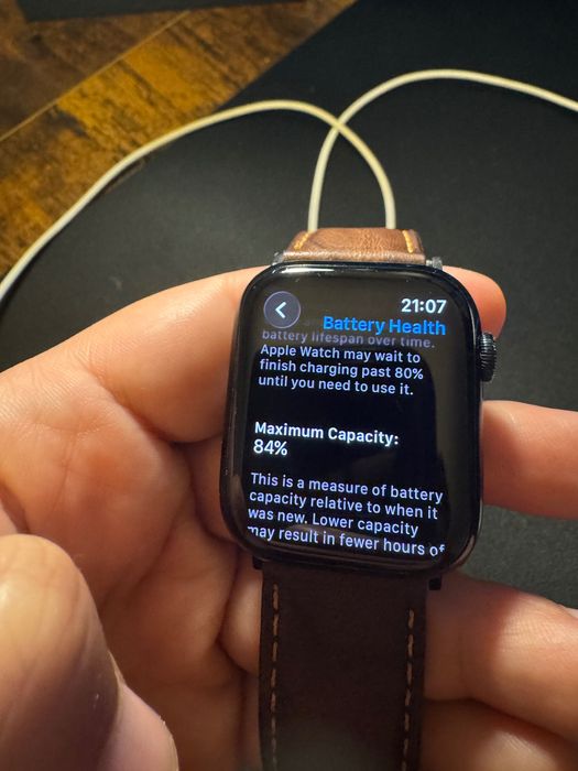 Apple Watch Series 8 45MM – Usado | Bateria 84% | Funcional