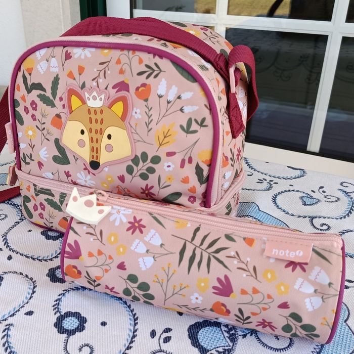 Lancheira Térmica Rosa Baby Fox da Note!