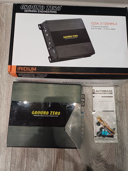 Підсилювач, усилитель Ground Zero GZIA 2130HPX-II