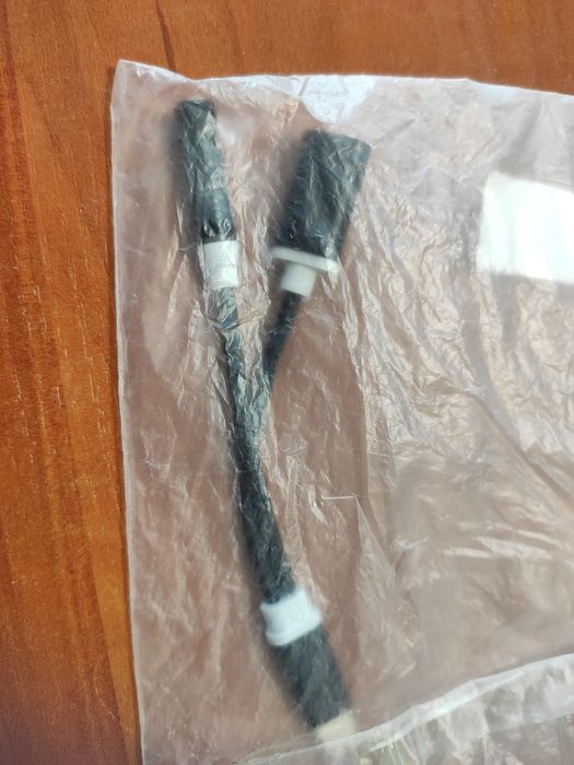 2 nowe kabelki do mikrofonu na USB C