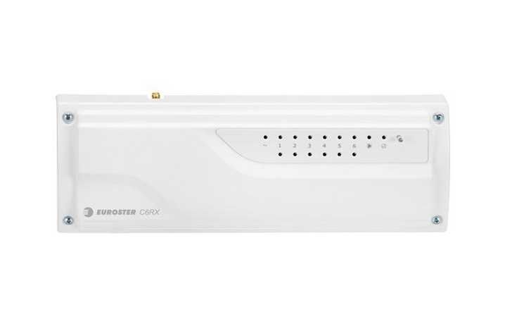 EUROSTER C6RX Bezprzewodowy moduł sterowania ogrzewaniem podłogowym