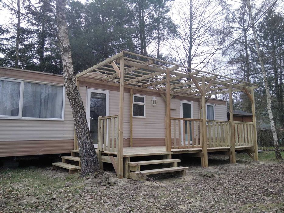 Zlecenia na montaż, modułowe tarasy pod domki Holenderskie, Kempingi