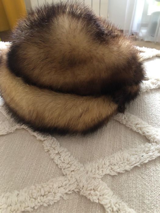 Czapka toczek na podszewce