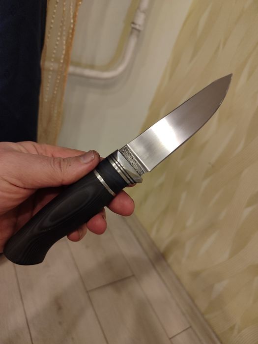Нож ручной работы сталь n690