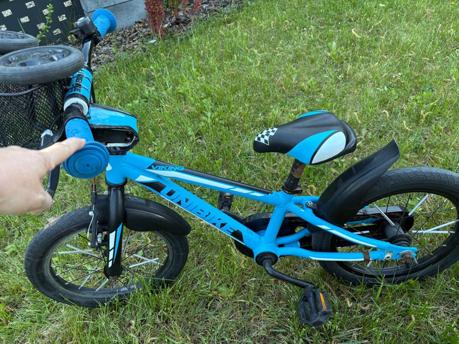 Rower unibike 16 cali plus boczne kółka