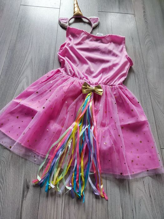 Strój karnawałowy JEDNOROŻEC rozm.122