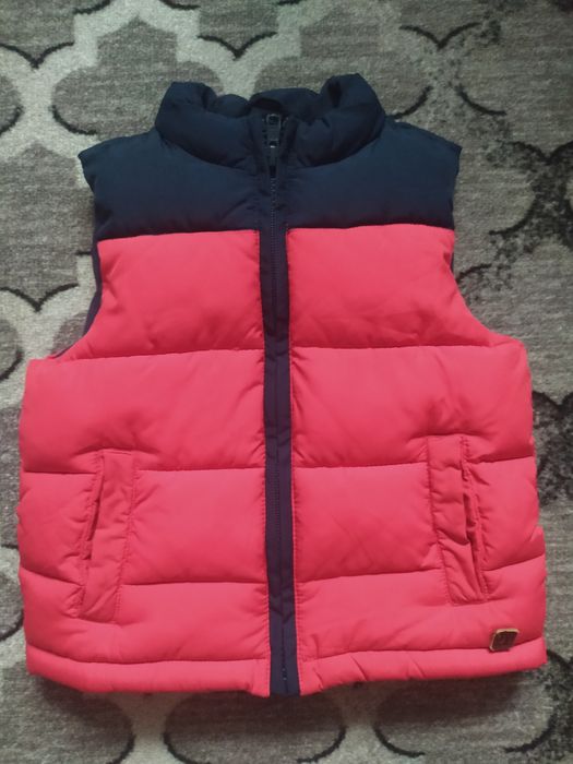 Bezrękawnik kamizelka pikowana Janie and Jack z kieszeniami jak nowa