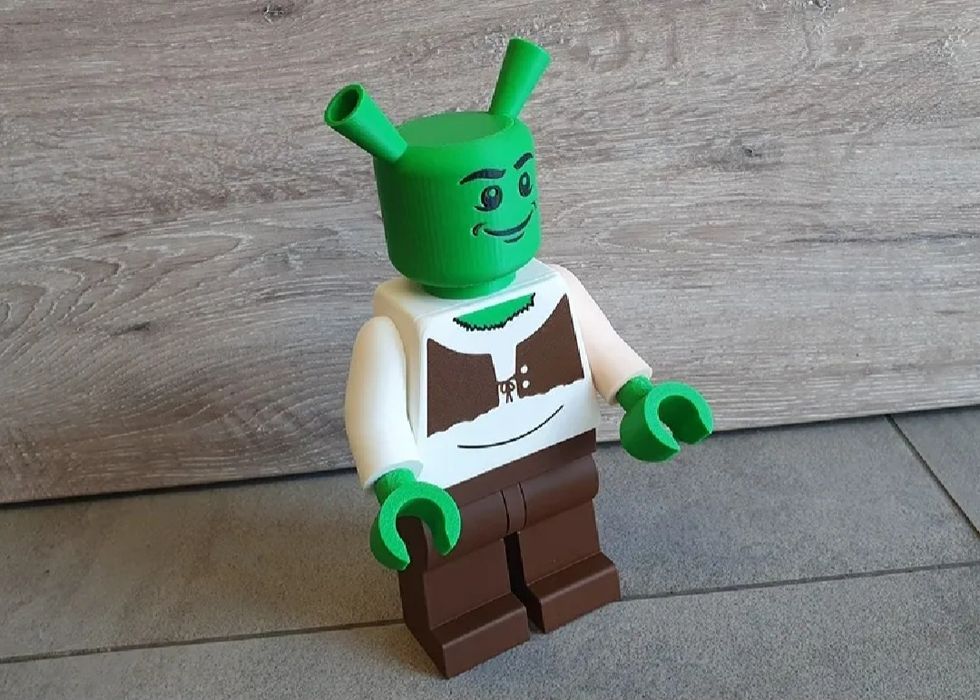 Figurka w stylu Lego