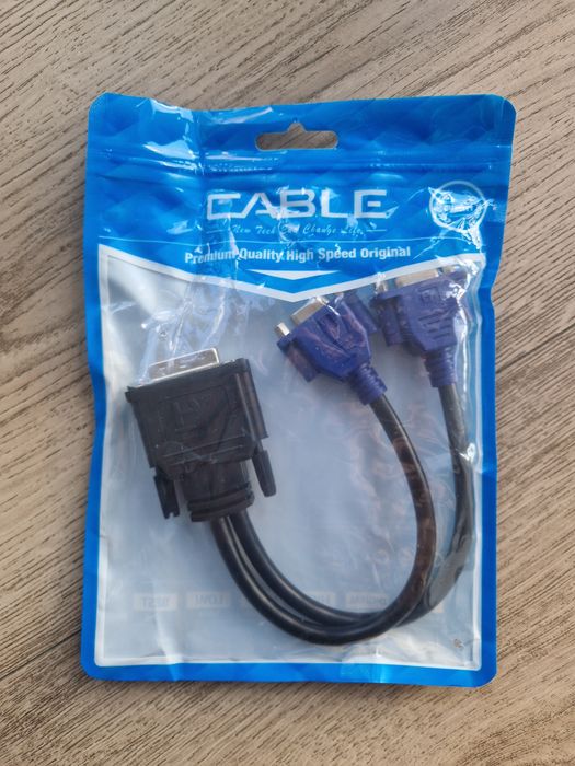 Kabel splitter DVI 2xVGA