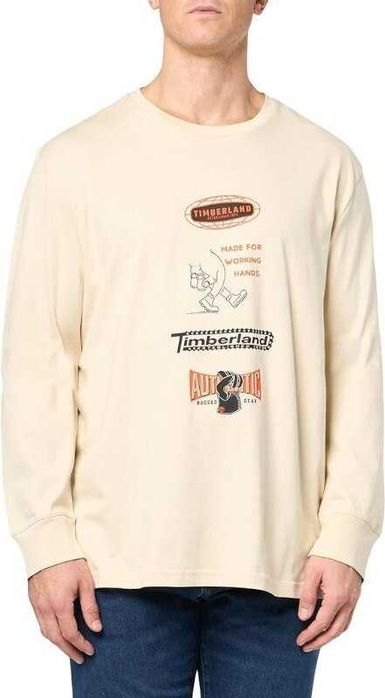 Timberland XL Оригинал Новый Логслив Футболка