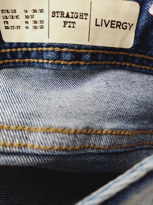 Livergy męskie jeansy Straight Fit 54r