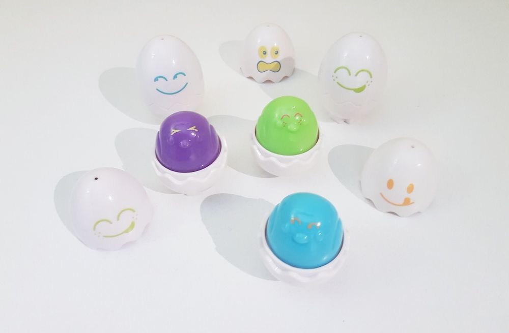 Tomy Toomies wesołe jajka Sorter 5 sztuk