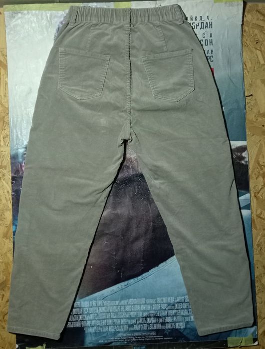 Вельветові штани, широкі