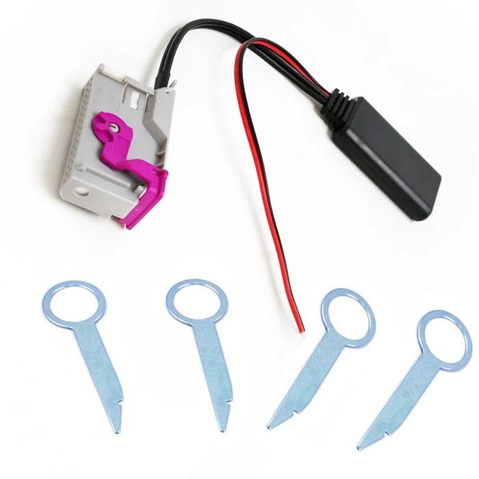 Bluetooth 5.0 адаптер AUDI. Беспроводной блютуз аудио. 32-х контактный